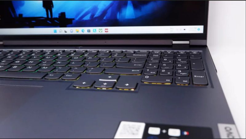 صفحه کلید و پد لمسی لپ تاپ لنوو Legion 5 Pro rtx 3060